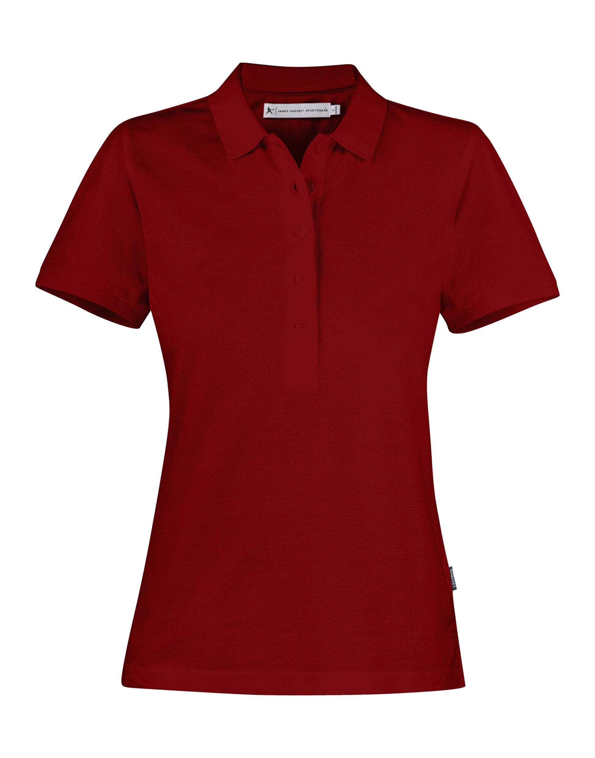 Ladies Neptune Polo - Dark Red