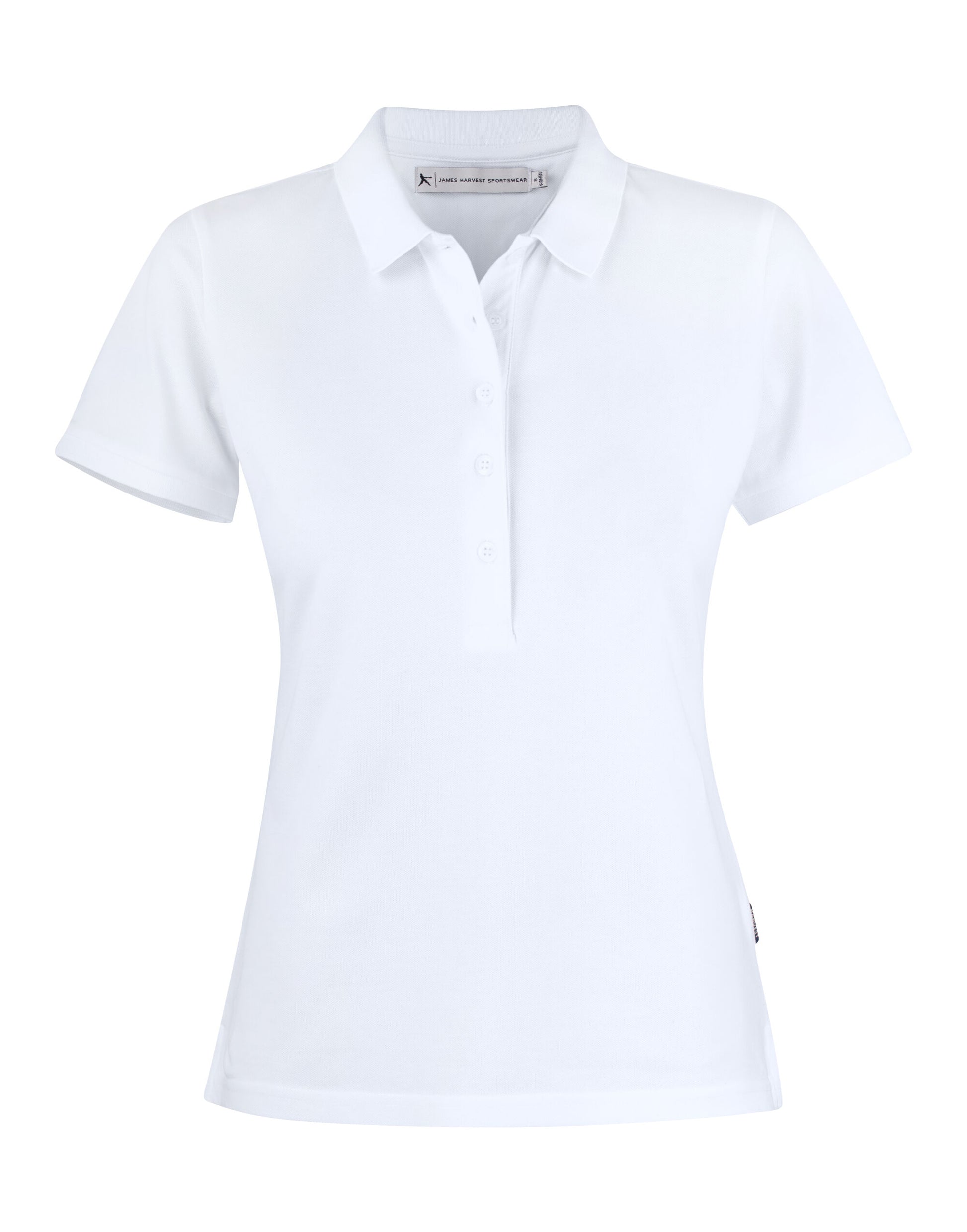 Ladies Sunset Pique Polo - White
