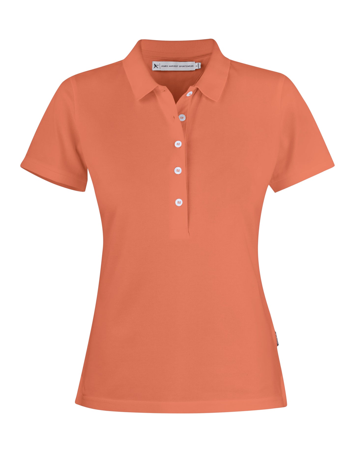 Ladies Sunset Pique Polo - Orange Vintage