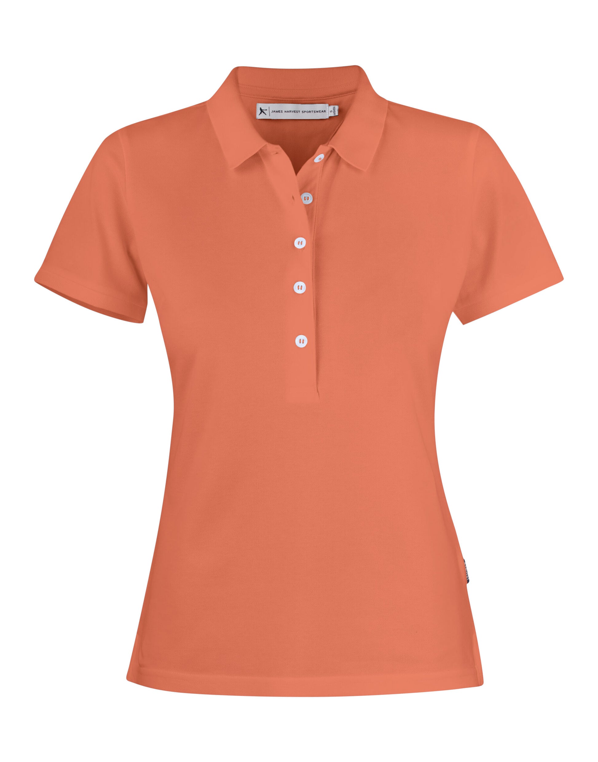 Ladies Sunset Pique Polo - Orange Vintage