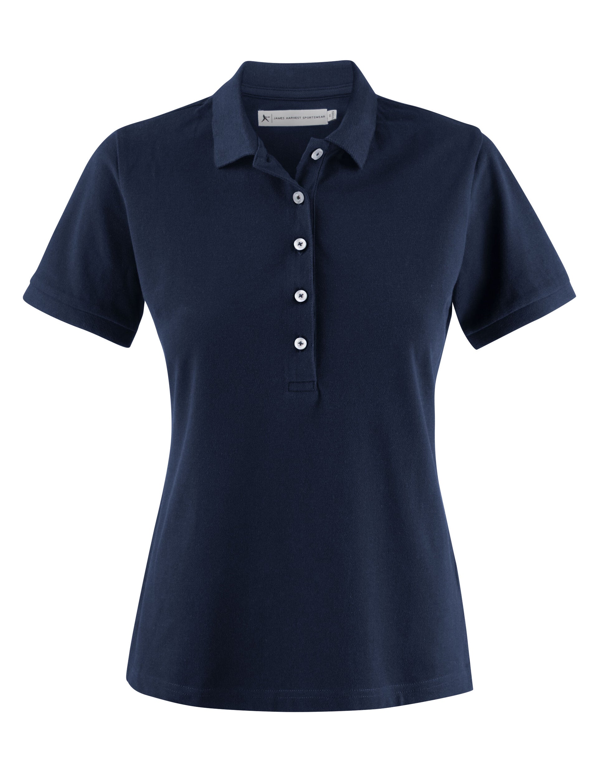 Ladies Sunset Pique Polo - Navy