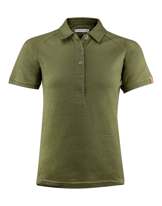 Ladies Brookings Polo - Moss Green