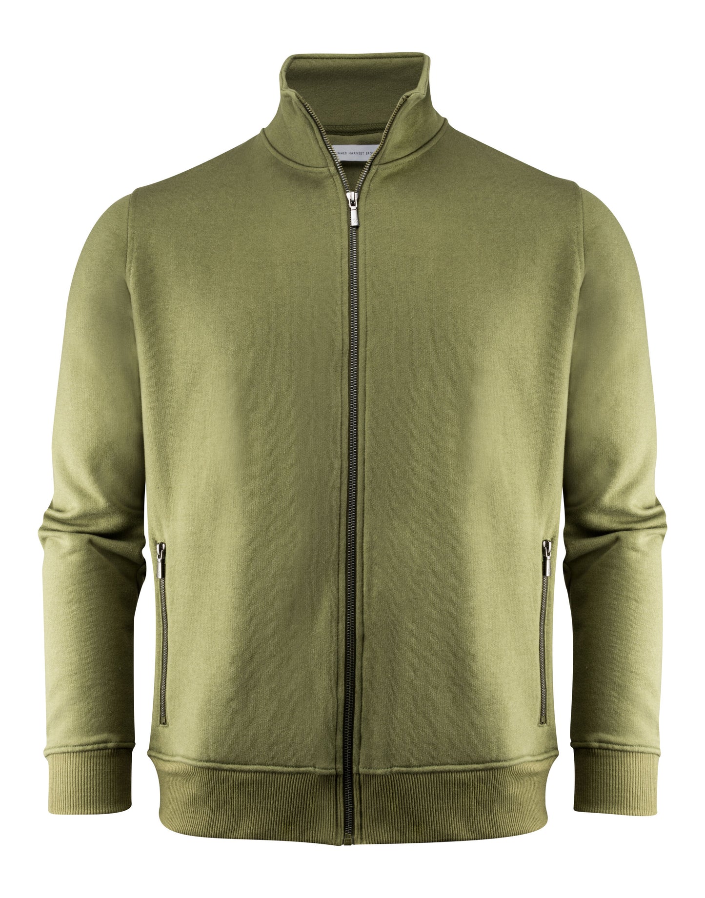 Melville Heights Full Zip Sweater - Moss Green
