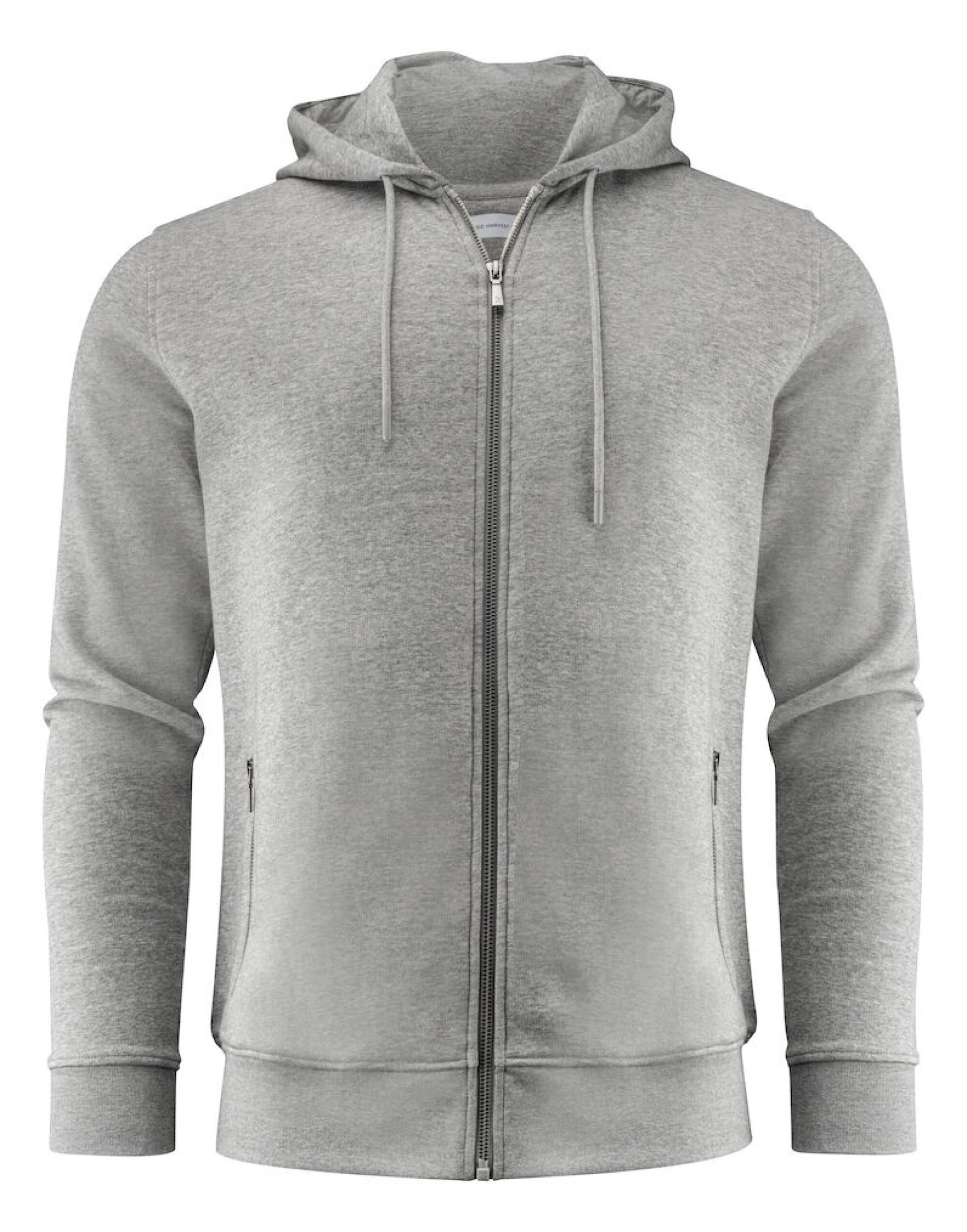 Westwood Heights Zip Hood - Grey Melange