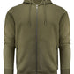 Westwood Heights Zip Hood - Moss Green