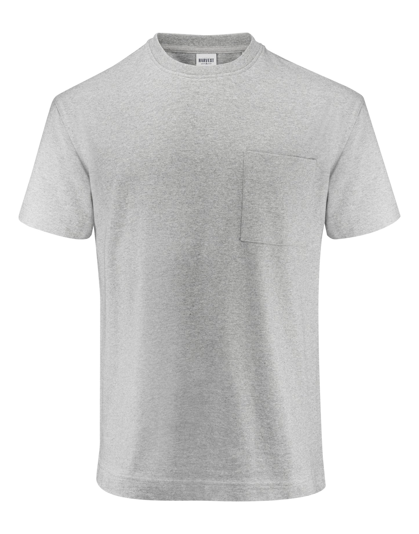 Devons Pocket Unisex T-Shirt - Grey Melange