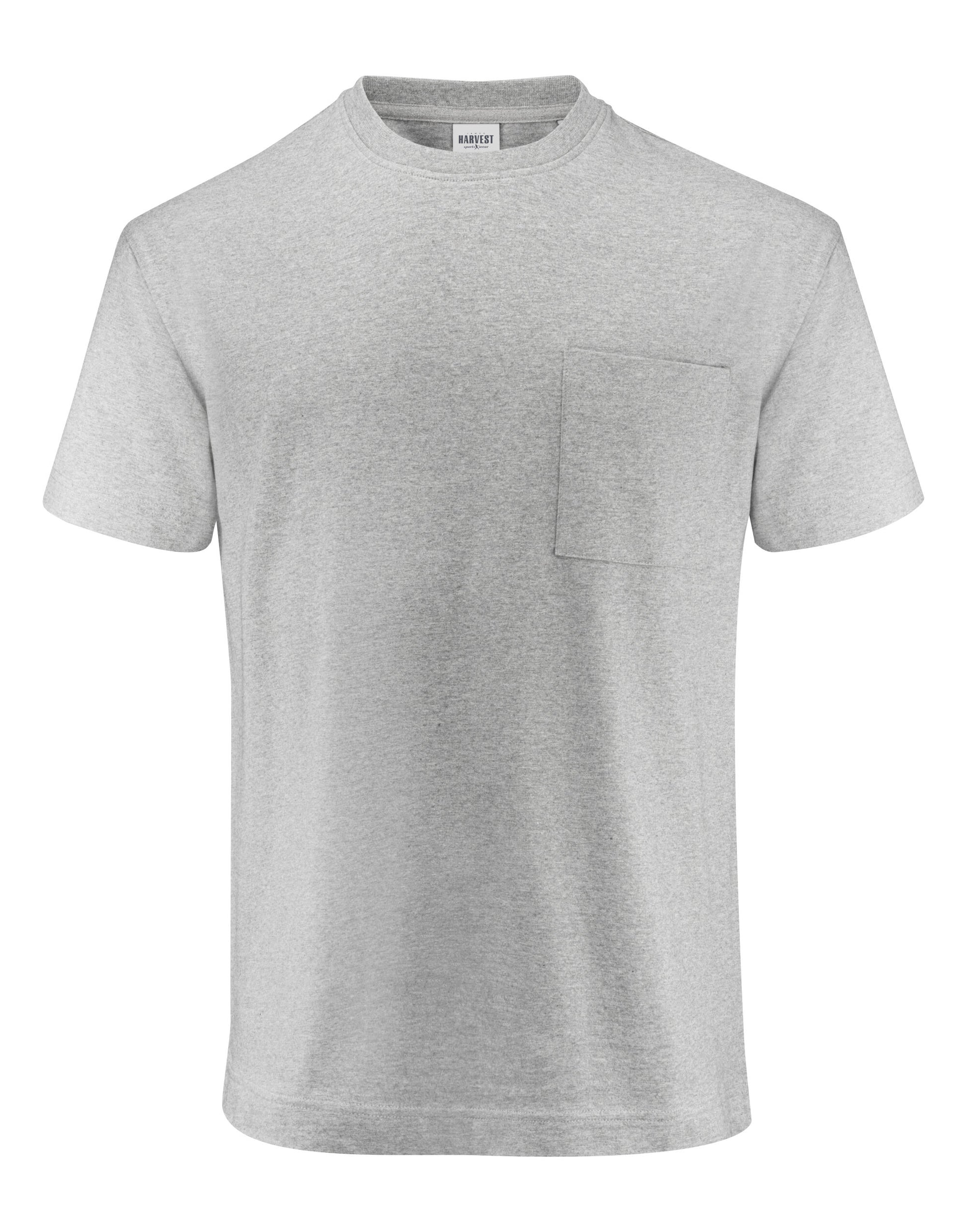 Devons Pocket Unisex T-Shirt - Grey Melange