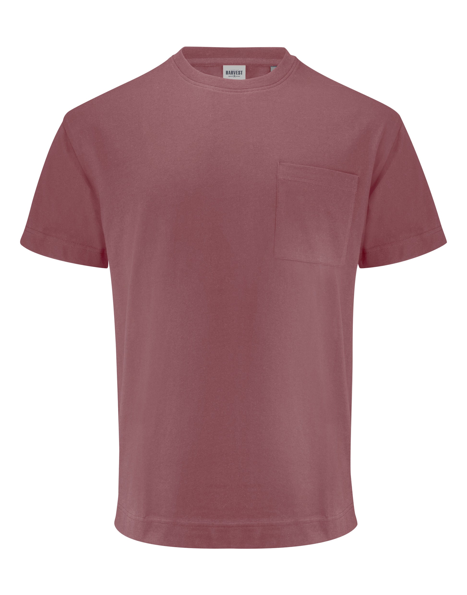 Devons Pocket Unisex T-Shirt - Dusty Red