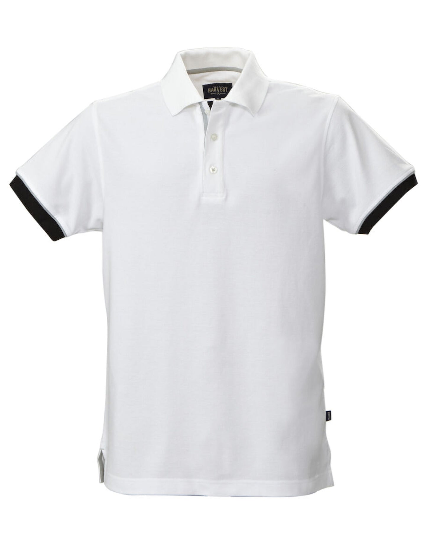 Anderson Pique Polo - White