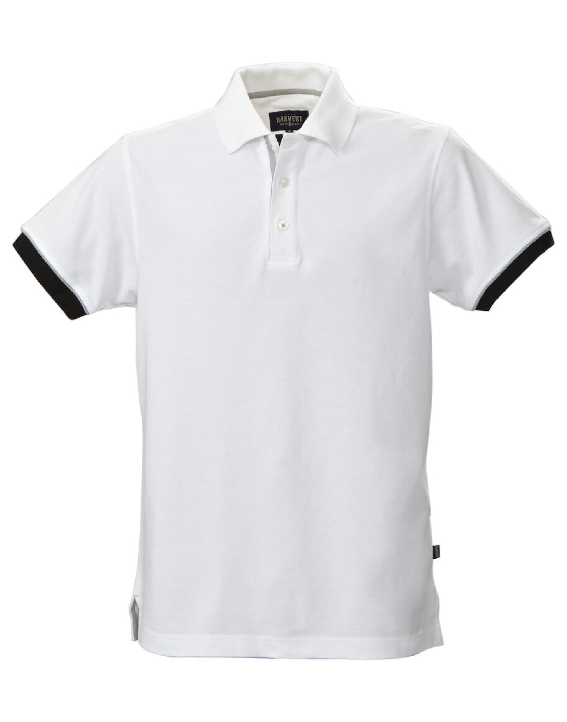 Anderson Pique Polo - White
