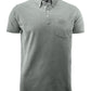 Larkford Pique Polo Shirt - Grey Melange