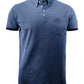 Larkford Pique Polo Shirt - Dark Blue Melange