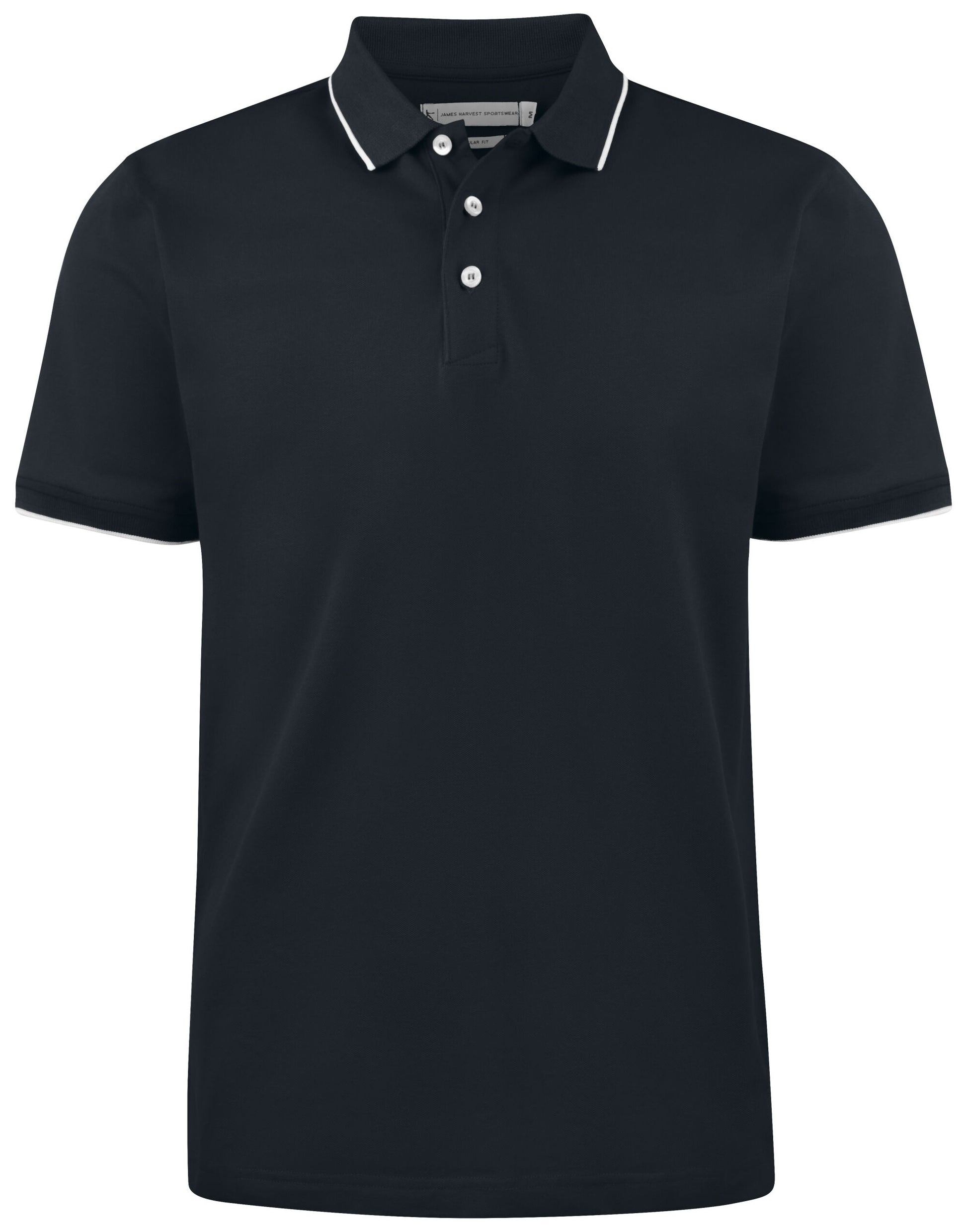Greenville Regular Polo Shirt - Black
