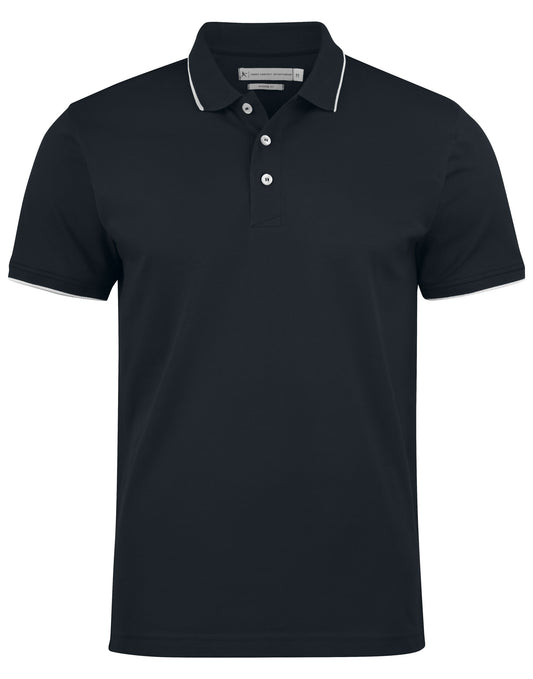 Greenville Modern Polo - Black