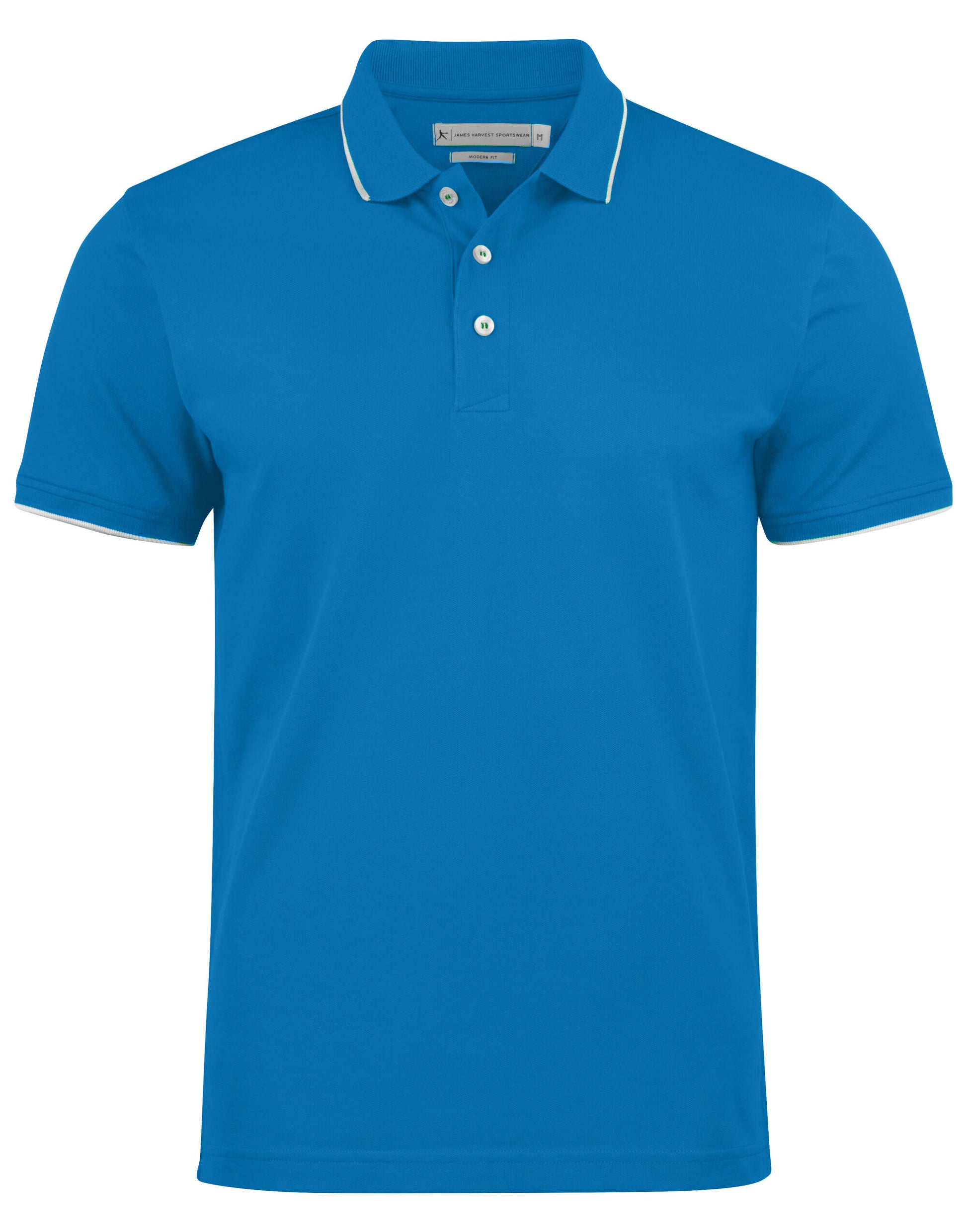 Greenville Modern Polo - Bright Blue