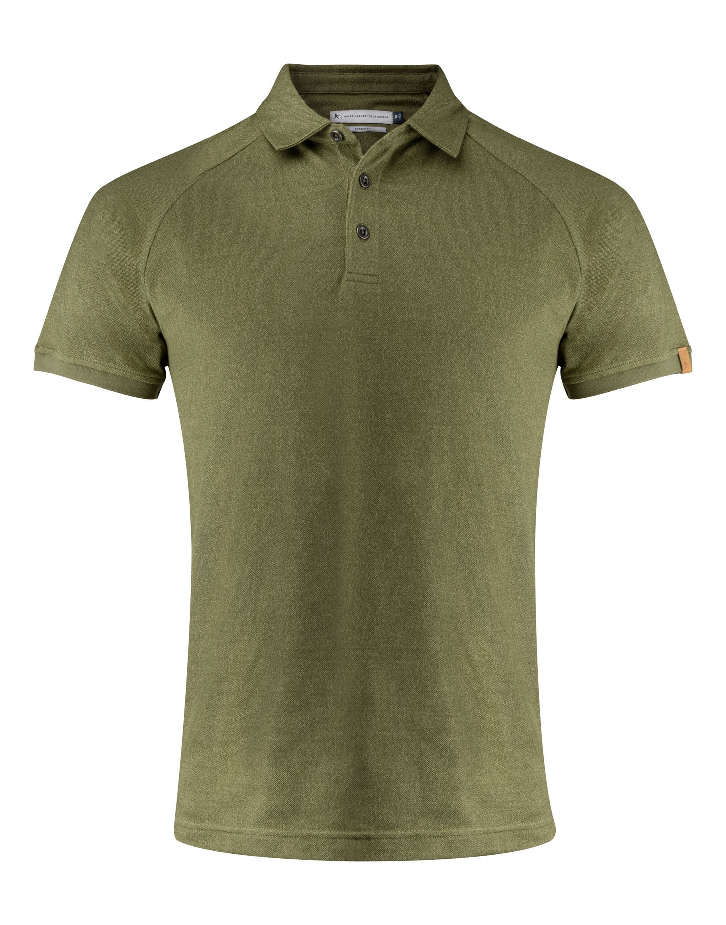 Brookings Modern Polo Shirt - Moss Green