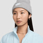 Futura Peak Beanie - Dark Grey Heather/White