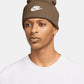 Futura Peak Beanie - Mosswood Brown/White