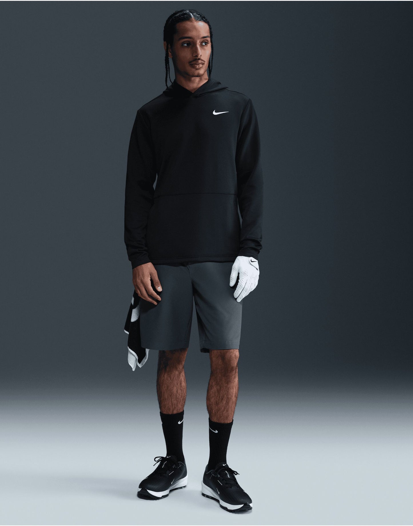 Dri-FIT Therma Flex Hoody - Black/Black/White