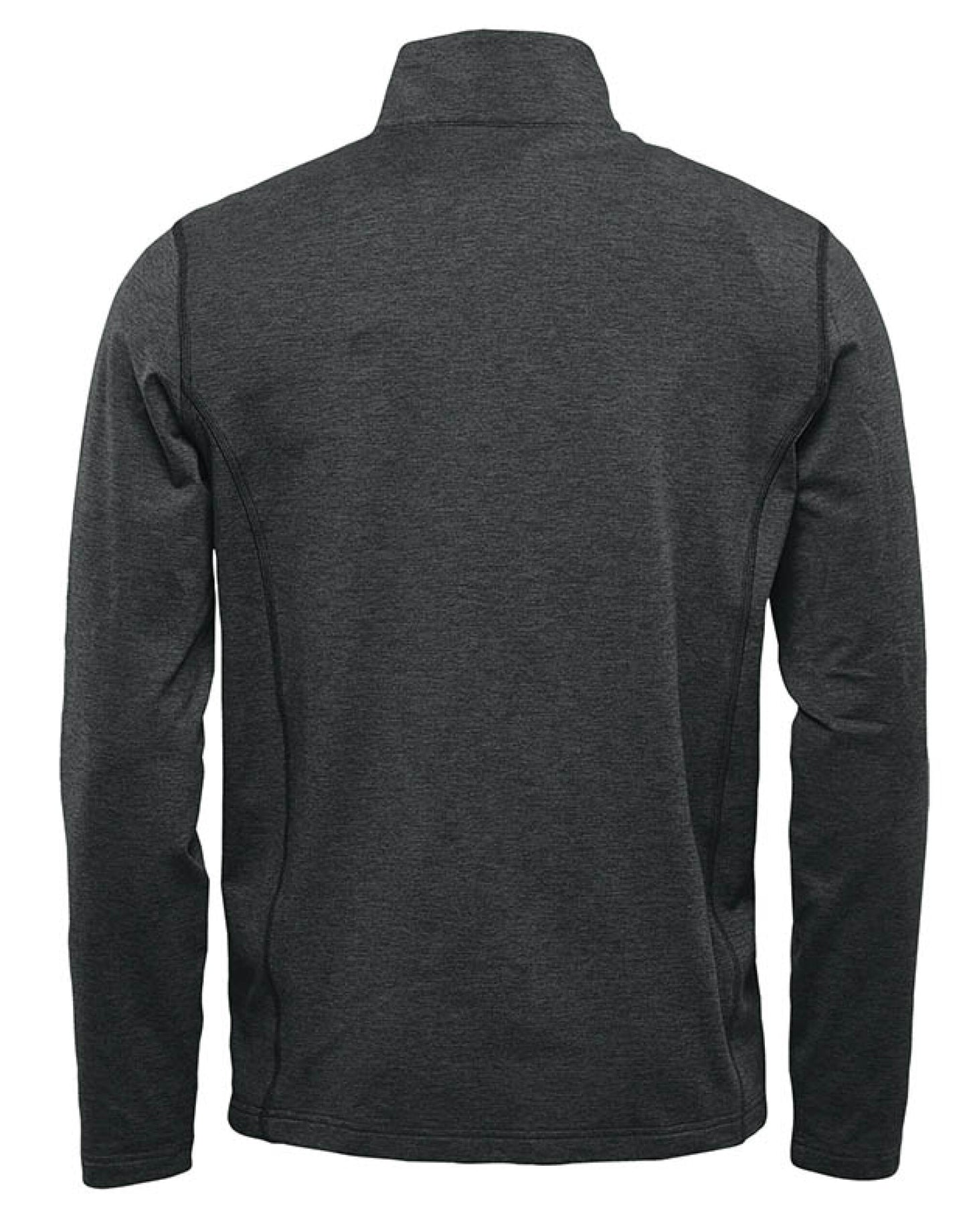 Men's Pure Earth Treeline Performance 1/4 Zip Pullover - Black Heather
