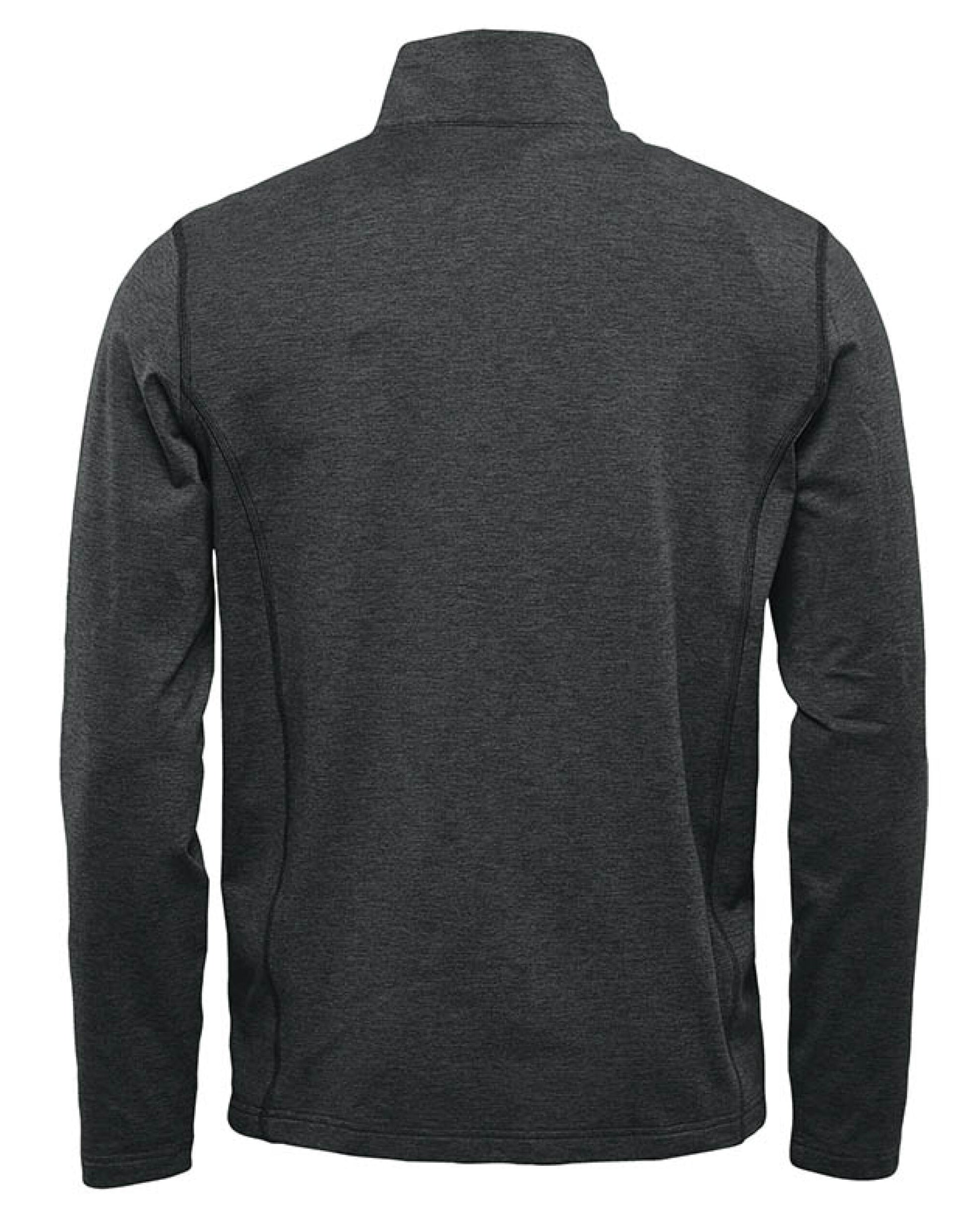 Men's Pure Earth Treeline Performance 1/4 Zip Pullover - Black Heather