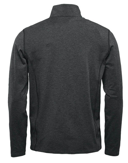 Men's Pure Earth Treeline Performance 1/4 Zip Pullover - Black Heather