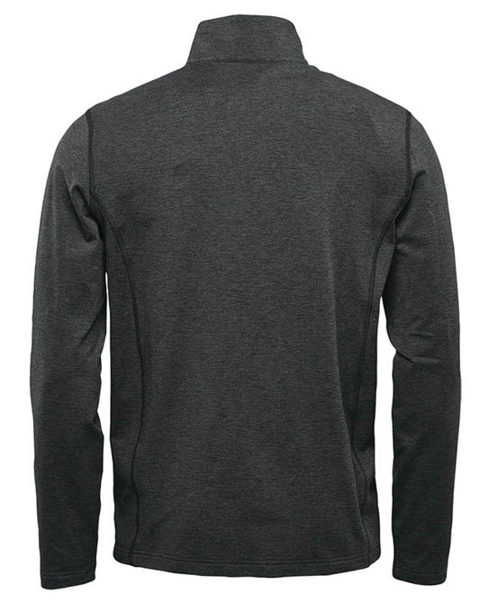 Men's Pure Earth Treeline Performance 1/4 Zip Pullover - Black Heather