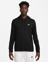Club Knit Hoodie - Black/White