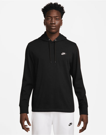 Club Knit Hoodie - Black/White