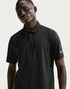 Velocity Polo Solid Short Sleeve - Black/White