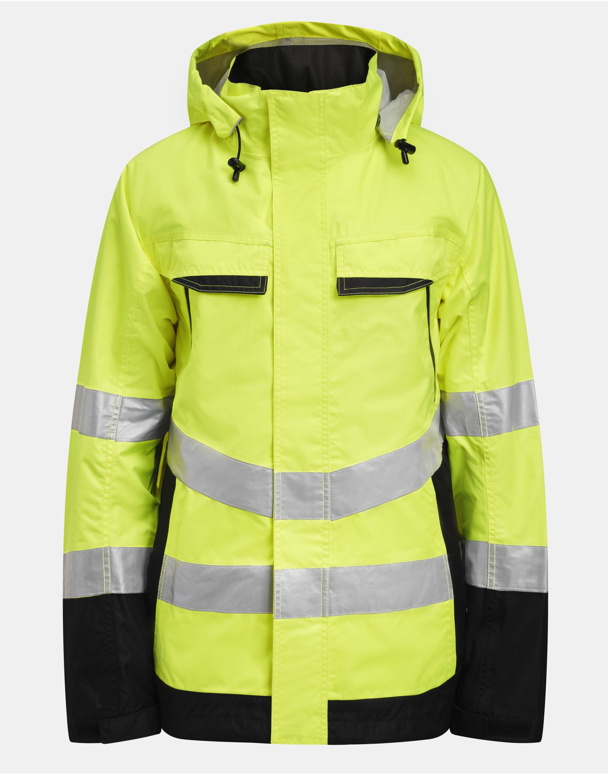 Shell Jacket Hi-Vis - Yellow/Black