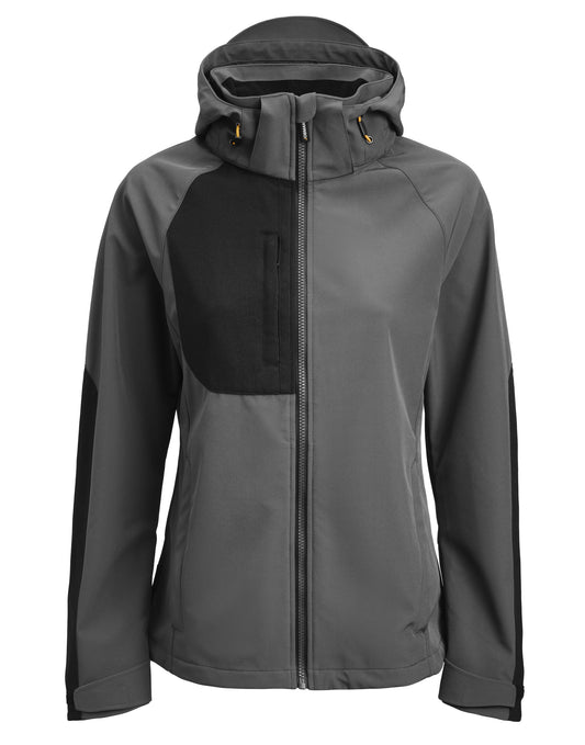 Women's Oxygen Softshell Jacket - Dark Grey/Black