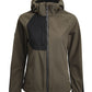 Women's Oxygen Softshell Jacket - Olive Green/Black