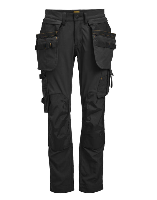 Women's Craftsman Trousers Stretch - Black