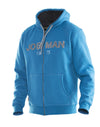 Men's Vintage Hoodie Lined - Ocean/Dark Grey