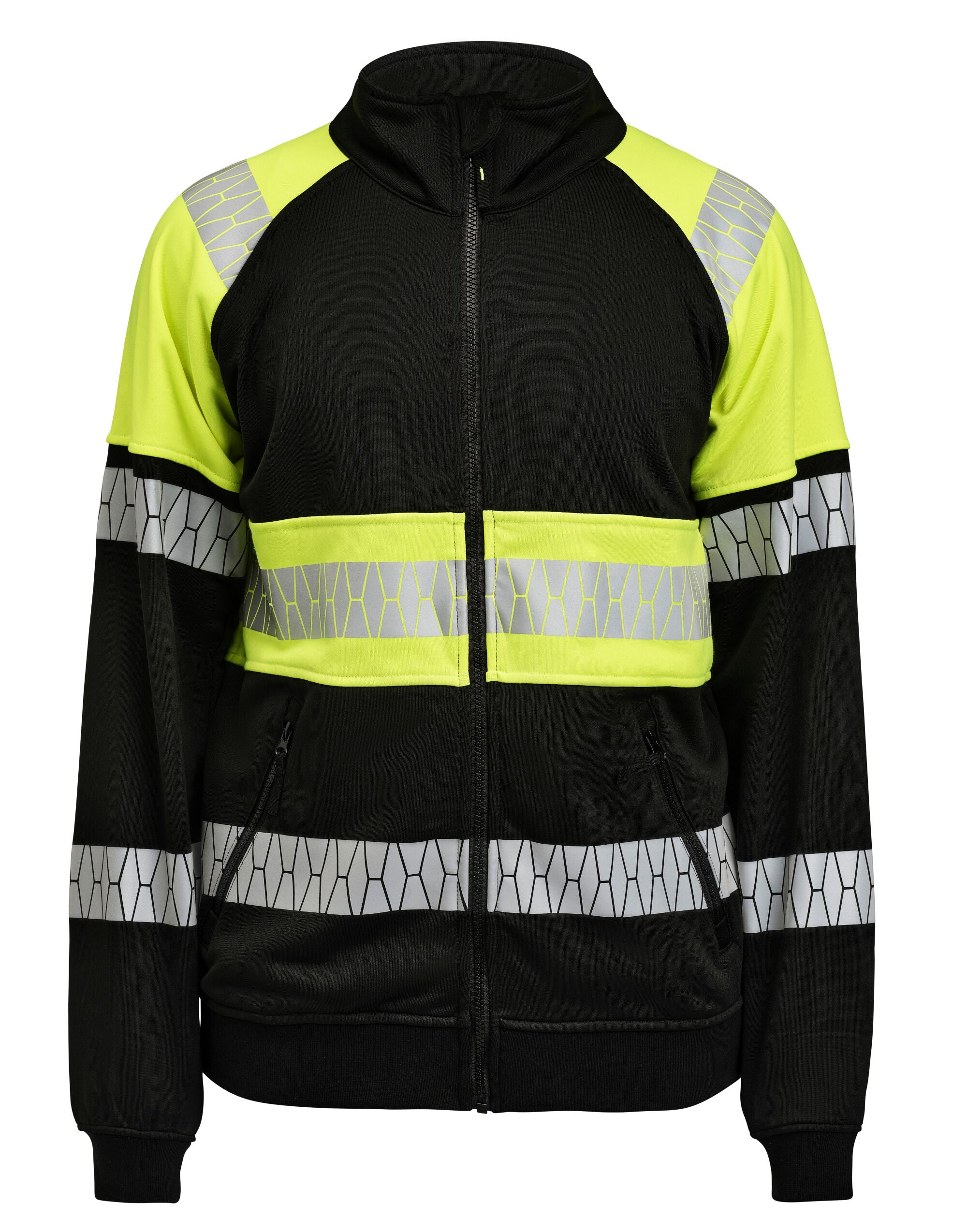 Sweatshirt Full-Zip Hi-Vis