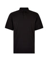 Regular Fit Superwash® 60° Jersey Polo - Black