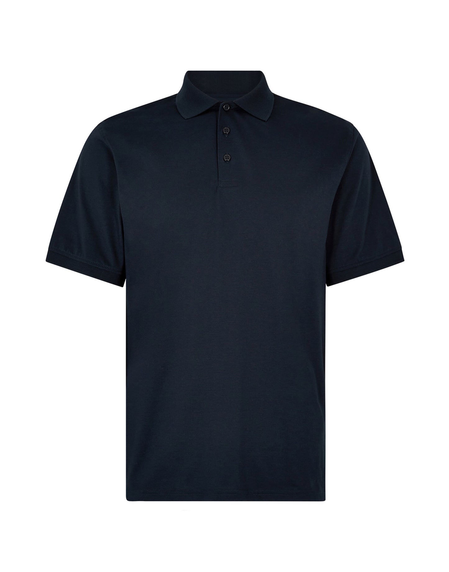 Regular Fit Superwash® 60° Jersey Polo - Navy