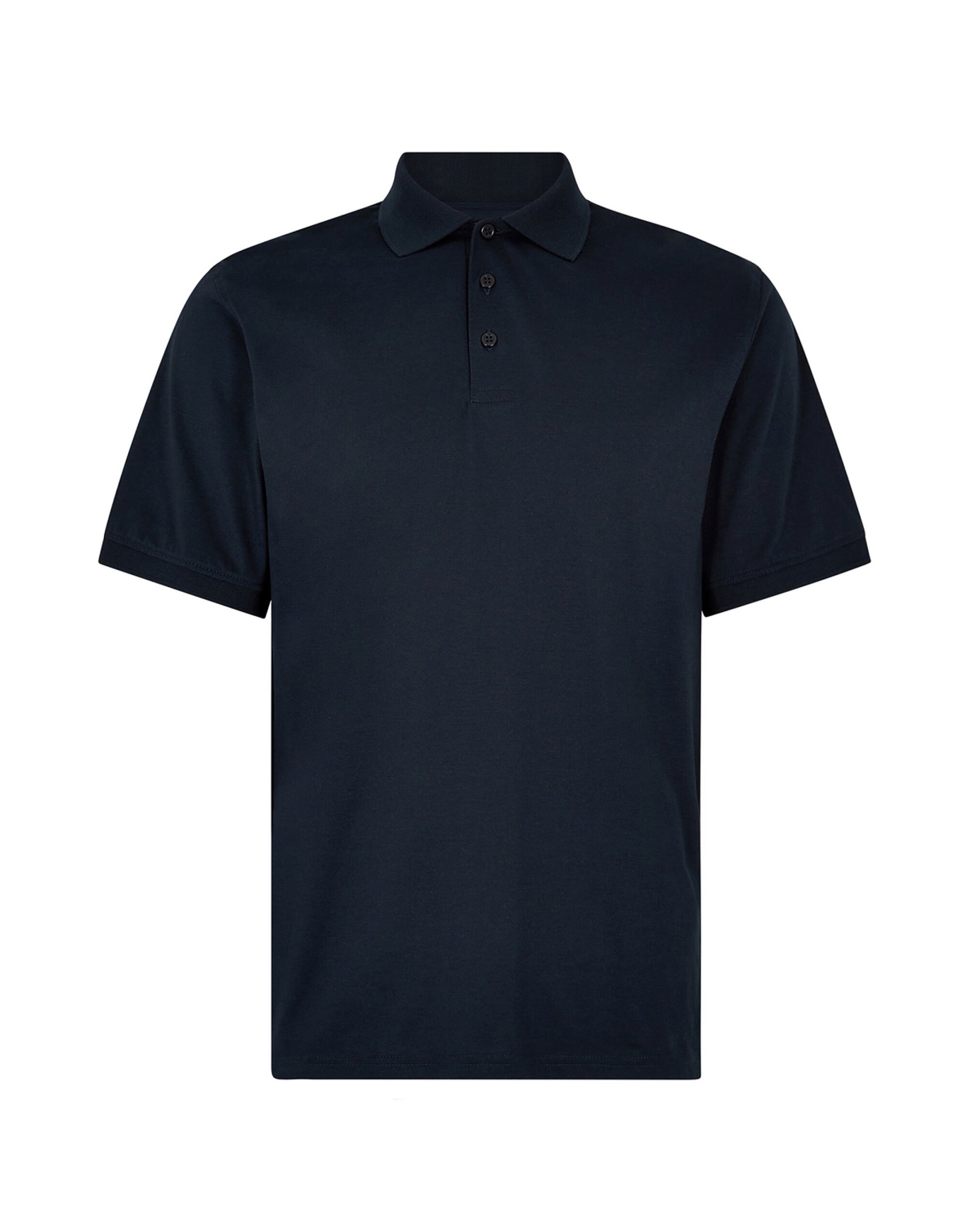 Regular Fit Superwash® 60° Jersey Polo - Navy
