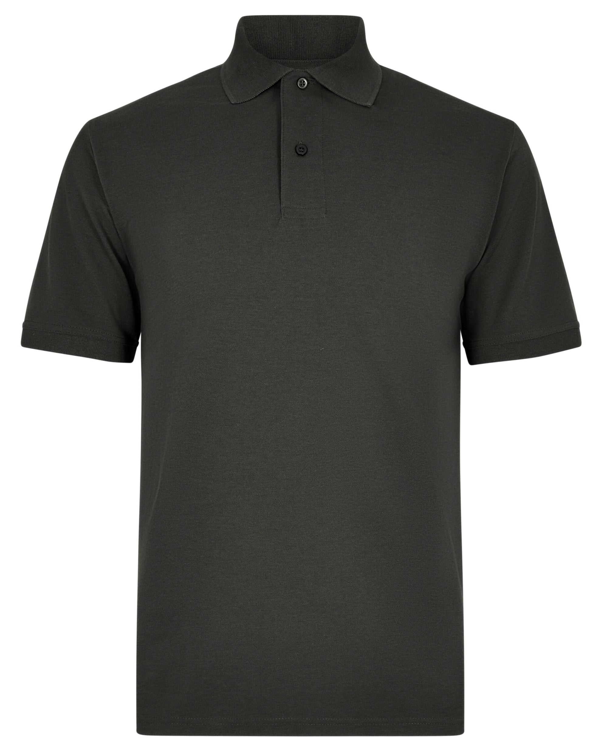 Recycled Superwash® 60 Polo - Charcoal