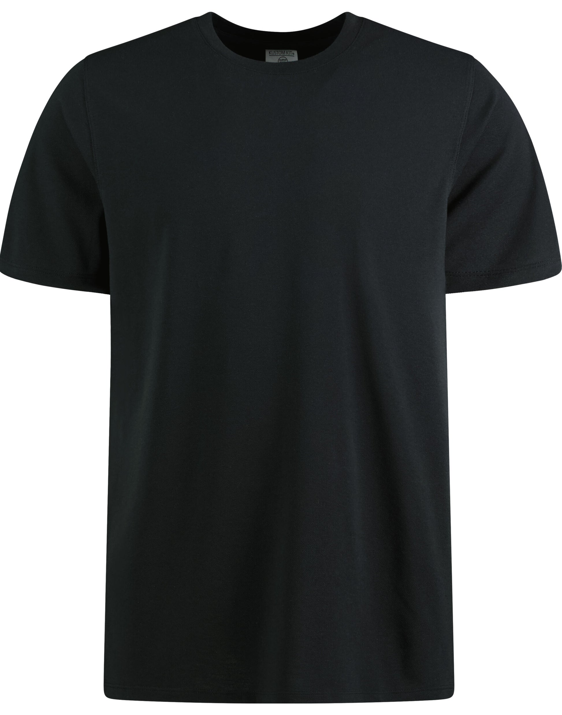 Regular Fit Superwash 60 Pique Tee - Black