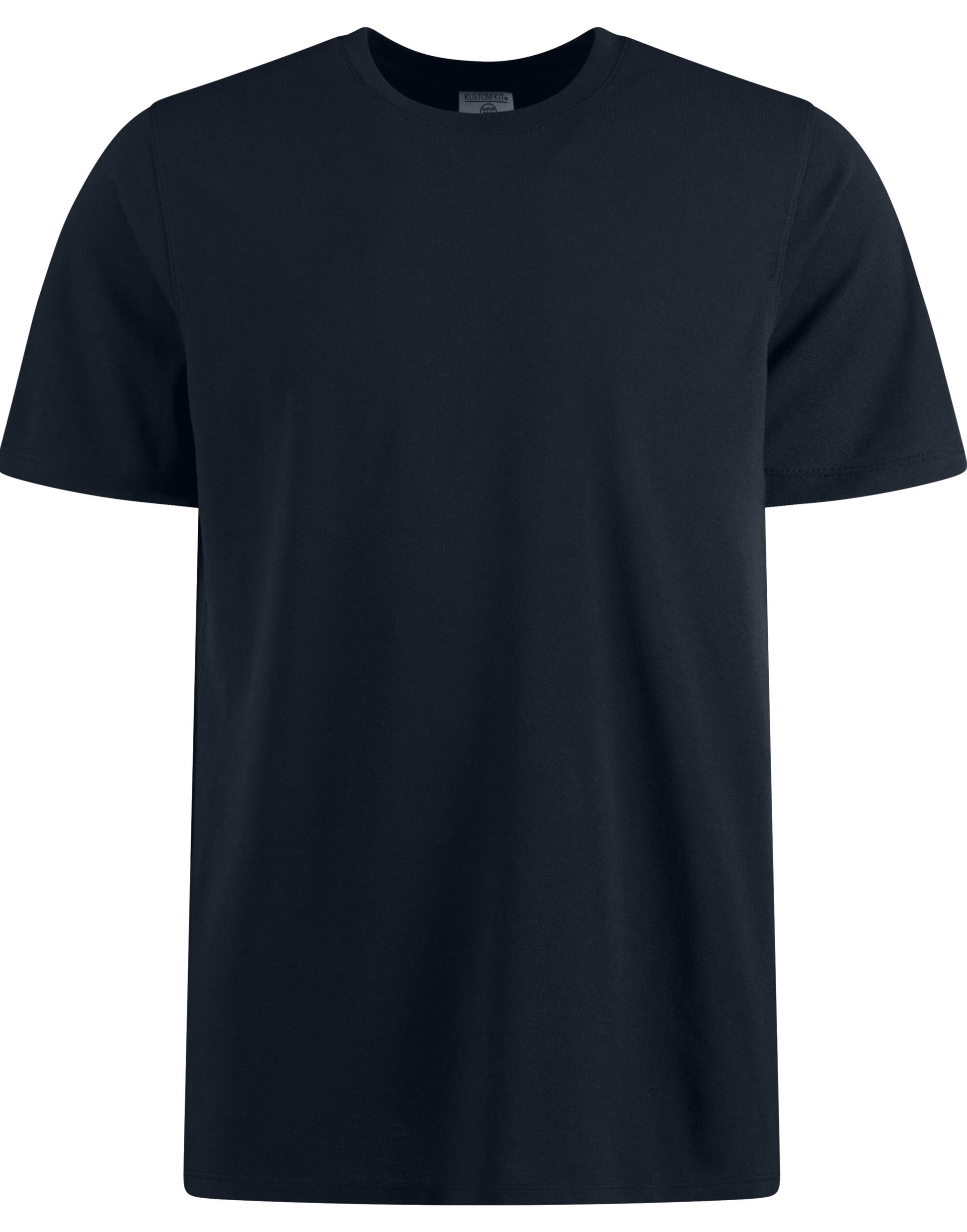 Regular Fit Superwash 60 Pique Tee - Navy