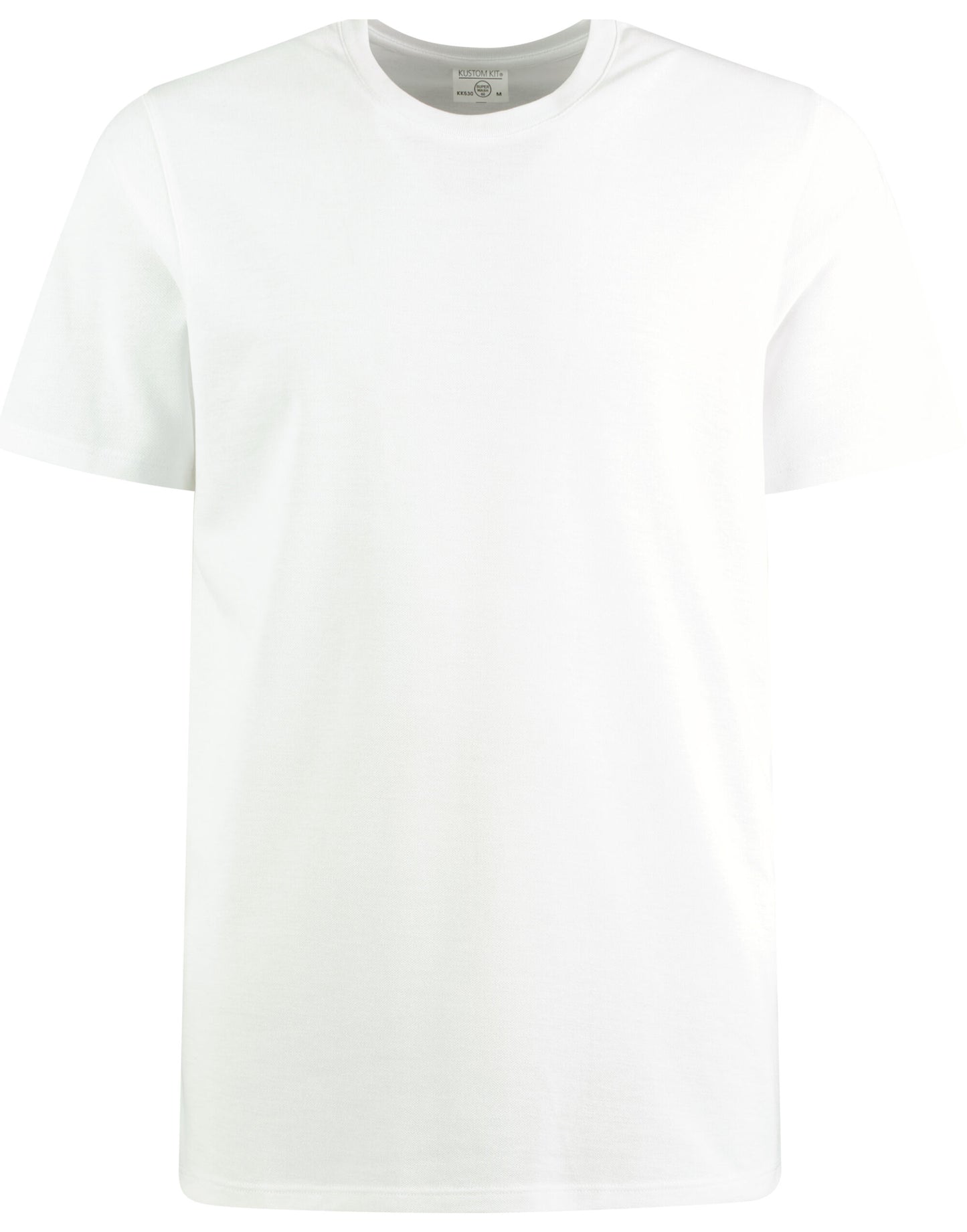 Regular Fit Superwash 60 Pique Tee - White
