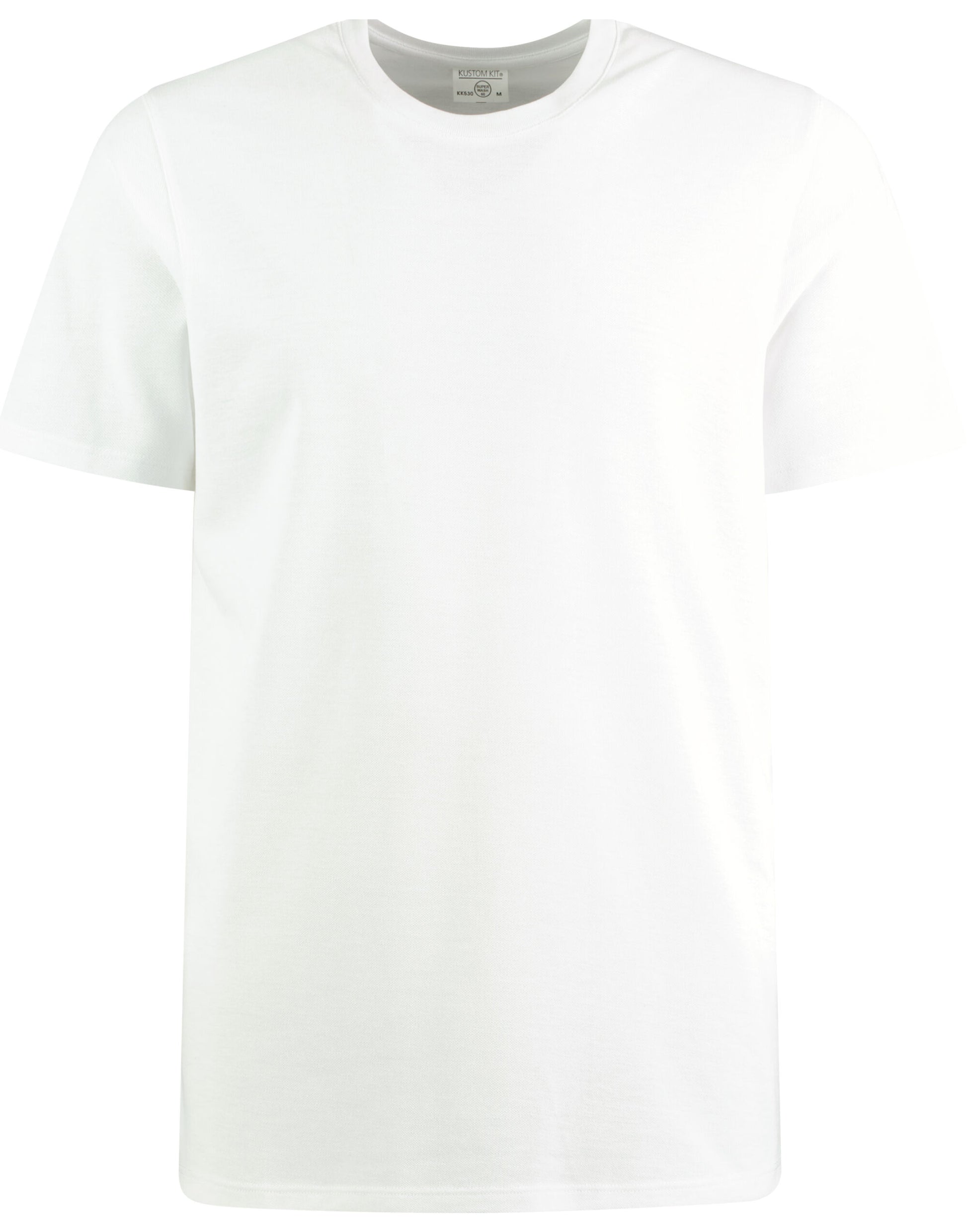 Regular Fit Superwash 60 Pique Tee - White