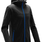 Men's Orbiter Softshell Hoody - Black/ Azure Blue