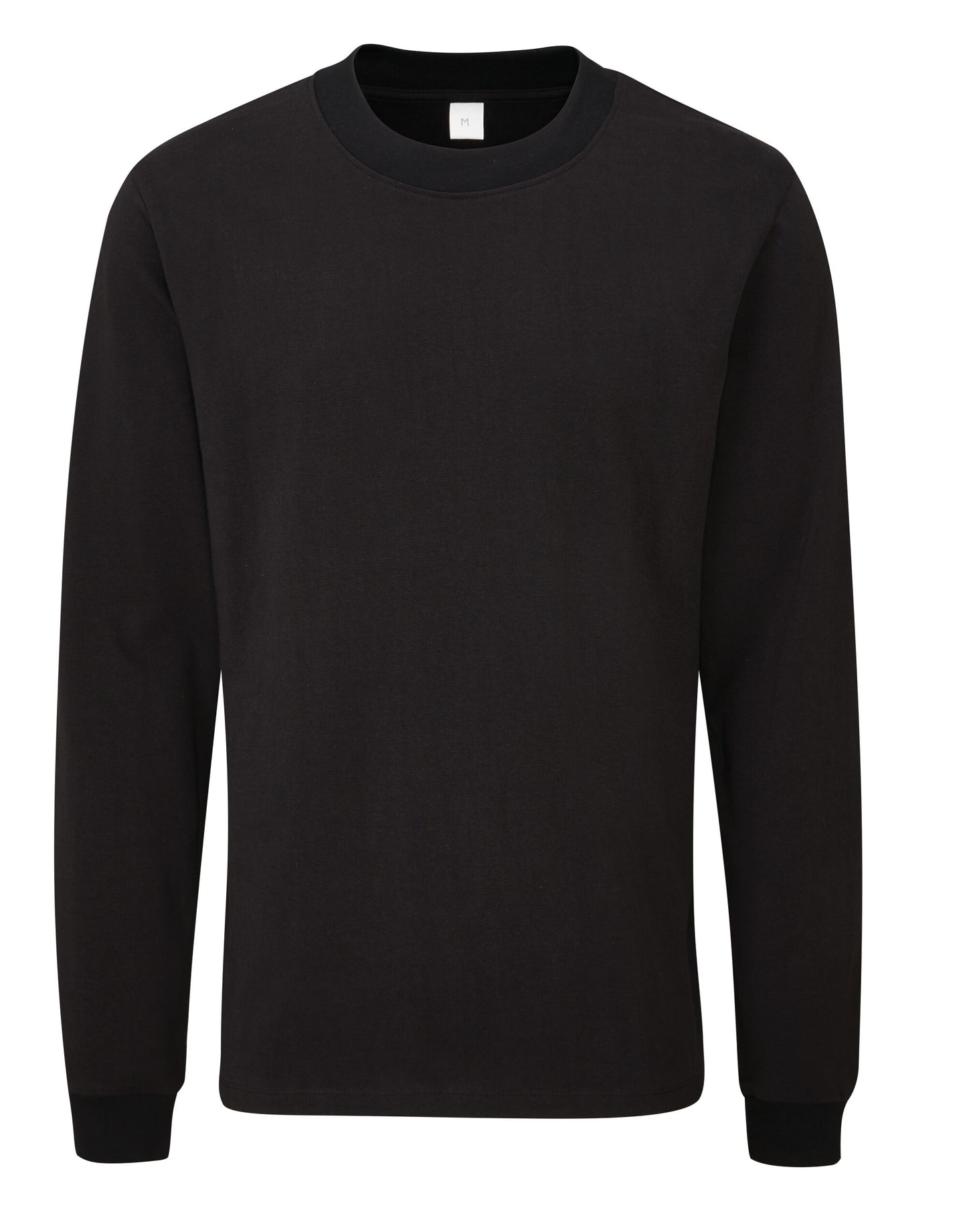 Unisex Essential Organic Long Sleeve T - Black