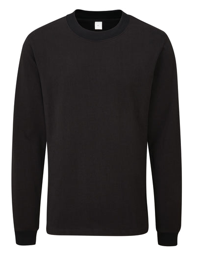 Unisex Essential Organic Long Sleeve T - Black