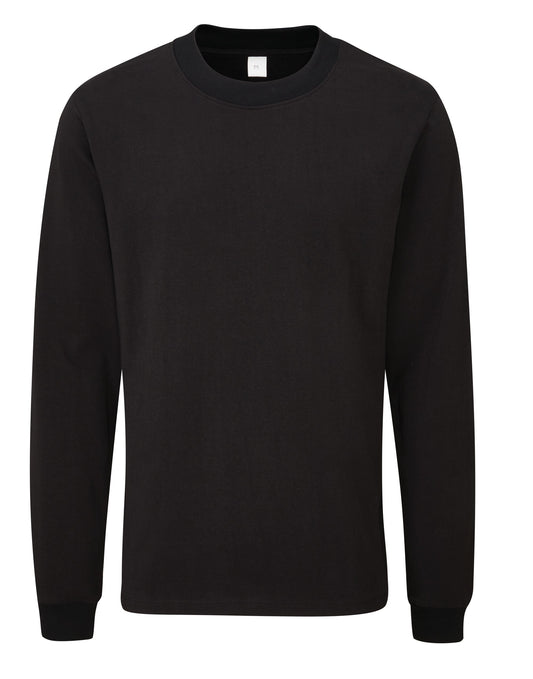 Unisex Essential Organic Long Sleeve T - Black