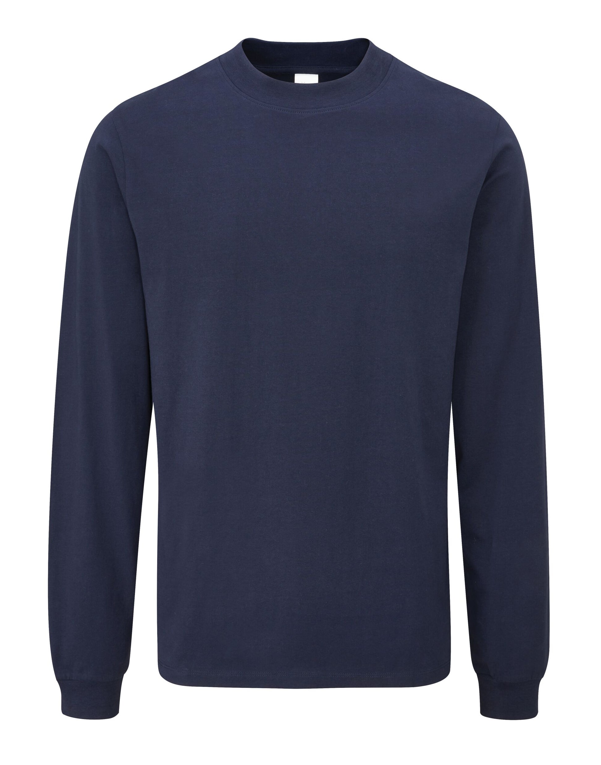 Unisex Essential Organic Long Sleeve T - Navy