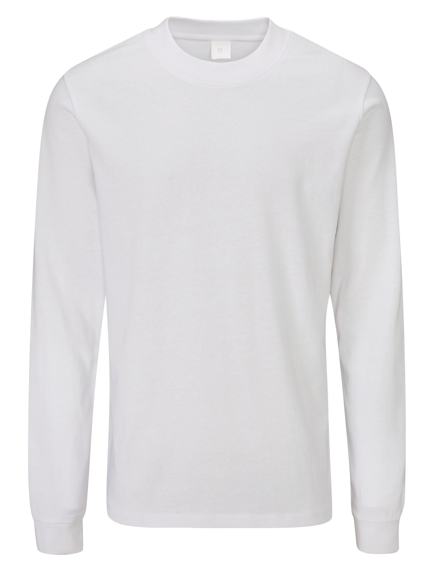 Unisex Essential Organic Long Sleeve T - White